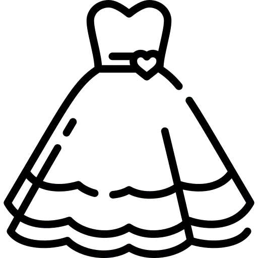 wedding dress icon