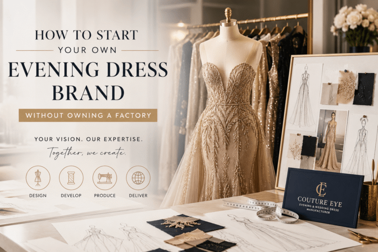 Launch an evening dress brand