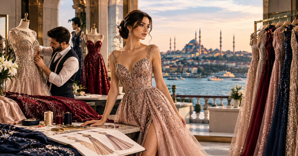 Current image: Evening Gown Manufacturer Turkey